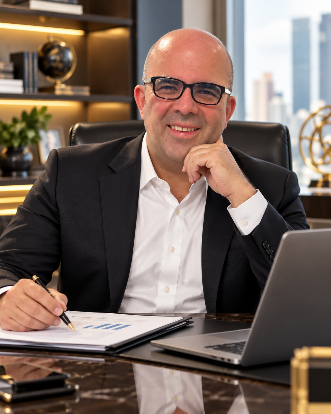 Portrait of J. Armando Huitron, founder of Sandwood Consulting